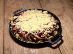 Valhal Outdoor Skillet / Plancha / Koekenpan - Gietijzer - Diameter 35cm, Twee Handvatten, VH35F -Barbecue Series Winkel 1200x900 6