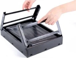 Merkloos Decopatent® Portable Houtskool BBQ - Barbecue - Inklapbaar - Barbecue Houtskool - Tafel Grill - Camping - Strand - Festival - Park -Barbecue Series Winkel 1200x909 1