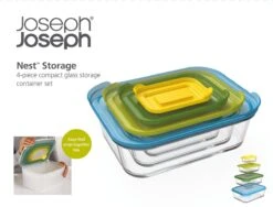 Joseph Joseph Nest Ovenschalen - Incl. Deksels - Glas - 4 Stuks -Barbecue Series Winkel 1200x914 1