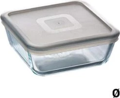Pyrex - Cook & Freeze Schaal Vierkant Met Deksel 15 X 15cm - Transparant -Barbecue Series Winkel 1200x986 1