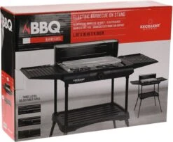 Excellent Electrics Elektrische Barbecue - Grilloppervlak (LxB) 36x24 Cm - 2000W - Zwart -Barbecue Series Winkel 1200x993 4