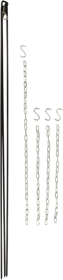 Esschert Design - Driepoot Met Ketting - Haardvuur Accessoires - Staal - Zwart -Barbecue Series Winkel 272x1200 1