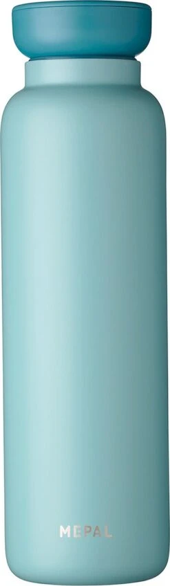 Mepal – Isoleerfles Ellipse 900 Ml – Houdt Je Drankje 12 Uur Warm En 24 Uur Koud – Nordic Green – Geschikt Voor Bruiswater – Thermosfles – Lekdicht
