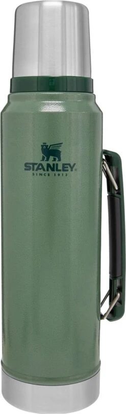 Stanley The Legendary Classic Bottle 1,00L - Thermosfles - Hammertone Green -Barbecue Series Winkel 367x1200