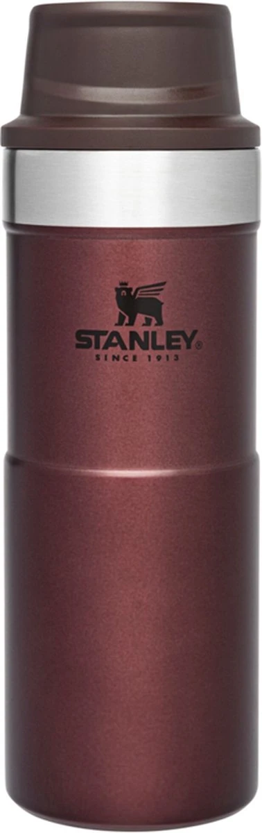Stanley Trigger-Action Travel Mug 0.35L - thermosfles - Hammertone Green Stanley Trigger-Action Travel Mug 0.35L - Thermosfles - Hammertone Green -Barbecue Series Winkel