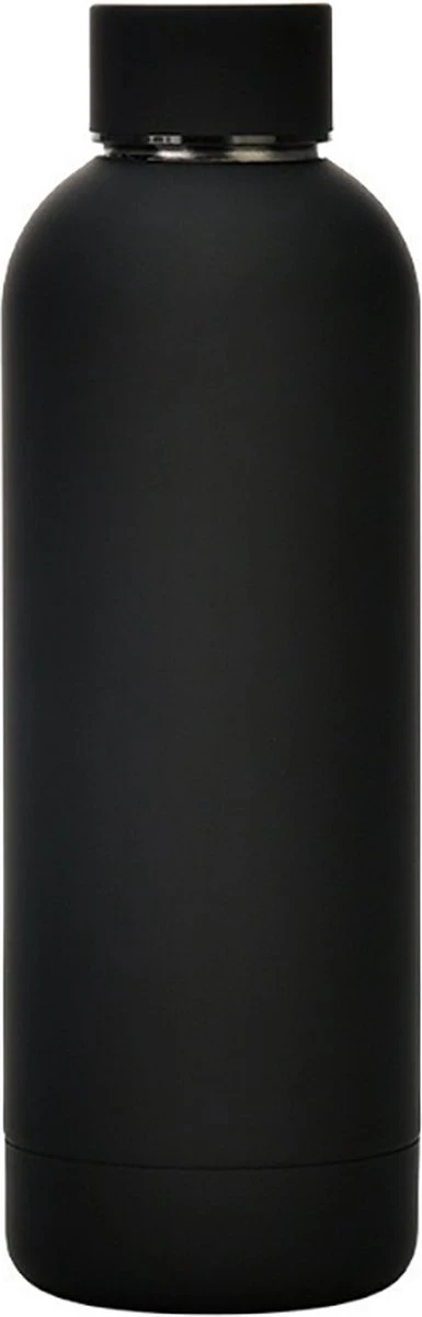 Thermosfles - 500 ml - Zwart - Dubbelwandig - RVS - Warm - Koud - Koffie - Water - Thee - Duurzaam Merkloos Thermosfles - 500 Ml - Zwart - Dubbelwandig - RVS - Warm - Koud - Koffie - Water - Thee - Duurzaam -Barbecue Series Winkel