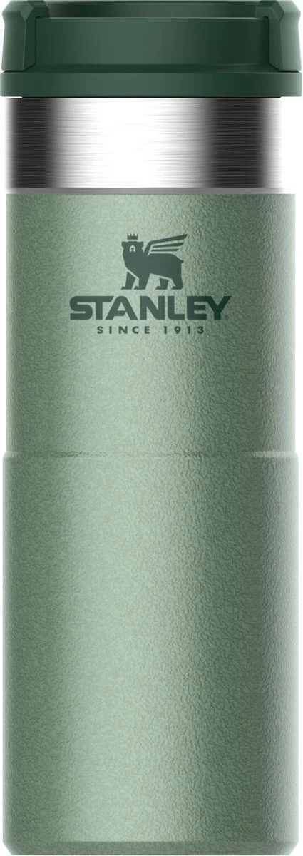 Stanley The NeverLeak™ Travel Mug 0,35L NEW - Thermosfles - Hammertone Green Stanley The NeverLeak™ Travel Mug 0,35L NEW - Thermosfles - Hammertone Green -Barbecue Series Winkel