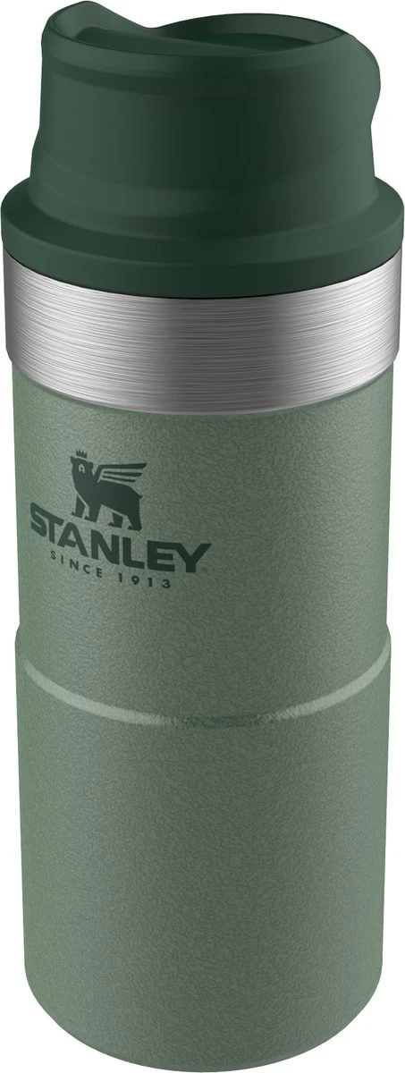 Stanley Trigger-Action Travel Mug 0.35L - thermosfles - Hammertone Green Stanley Trigger-Action Travel Mug 0.35L - Thermosfles - Hammertone Green -Barbecue Series Winkel 453x1200 3