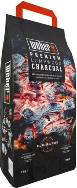 WEBER Houtskool - Zak Van 5 Kg -Barbecue Series Winkel 493x1200