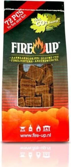 Fire-Up Aanmaakblokjes Bruin Zak/72st -Barbecue Series Winkel 509x1200