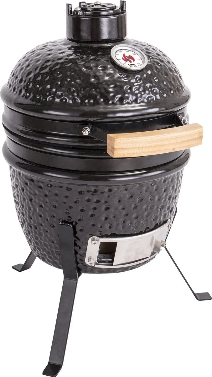 Kamado Mini Kamado Grill - zwart Kamado Joe Kamado Mini Kamado Grill - Zwart -Barbecue Series Winkel 677x1200 1