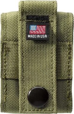 Zippo Tactical Molle Pouch / Hoes En Black Crackle Benzine Aansteker Geschenk Set OD Green -Barbecue Series Winkel 782x1200