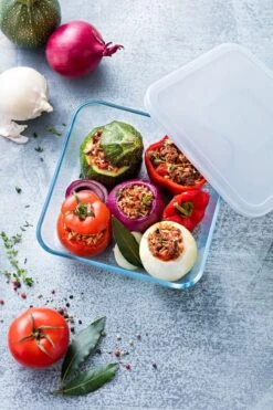 Pyrex - Cook & Freeze Schaal Vierkant Met Deksel 15 X 15cm - Transparant -Barbecue Series Winkel 800x1200 16