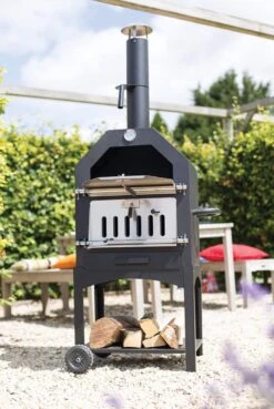 Merkloos MaxxGarden Pizza Oven - Smoker Barbecue Houtskool 45 X 65 X 158cm -Barbecue Series Winkel 804x1200 1