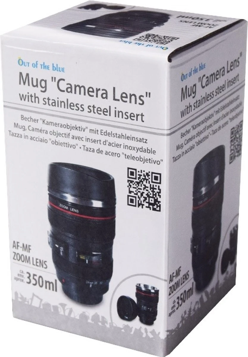 Camera Lens Mok 13,5x8cm thermosbeker Out Of The Blue Camera Lens Mok 13,5x8cm Thermosbeker -Barbecue Series Winkel 834x1200 2