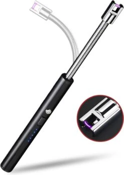 Dailygoods® Elektrische Aansteker - Plasma Aansteker - Oplaadbaar - Gift Set - Zwart 3 Dailygoods® Elektrische Aansteker - Plasma Aansteker - Oplaadbaar - Gift Set - Zwart -Barbecue Series Winkel 849x1200