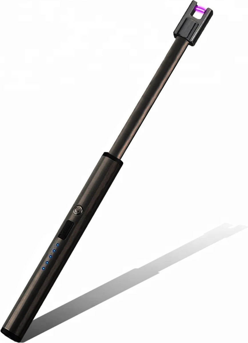 Xaralyn lange elektrische aansteker | USB-oplaadbaar | plasma-aansteker | winddicht | vlamloze elektrische aansteker voor keuken, bbq of openhaard - Antraciet Xaralyn Lange Elektrische Aansteker | USB-oplaadbaar | Plasma-aansteker | Winddicht | Vlamloze Elektrische Aansteker Voor Keuken, Bbq Of Openhaard - Antraciet -Barbecue Series Winkel