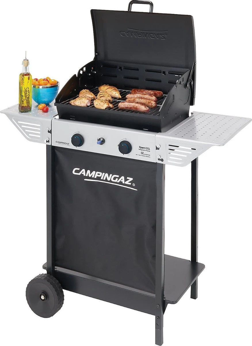 Campingaz Xpert 100 L Gasbarbecue - BBQ - 2-Branders - Grijs/zwart Campingaz Xpert 100 L Gasbarbecue - BBQ - 2-Branders - Grijs/zwart -Barbecue Series Winkel 876x1200 1