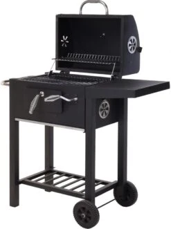 Vaggan Luxe Houtskool Barbecue - Grilloppervlak (LxB) 44 X 32 Cm - Staal - Matzwart -Barbecue Series Winkel 896x1200