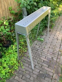 Spiedini Saté-bbq Bali 80 - Saté Houtskoolbarbecue Met Horizontaal Rooster - 80 Cm Lang, 11 Cm Breed - Materiaal: Gealuminiseerd Ijzer -Barbecue Series Winkel 899x1200 15