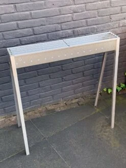 Spiedini Saté-bbq Bali 80 - Saté Houtskoolbarbecue Met Horizontaal Rooster - 80 Cm Lang, 11 Cm Breed - Materiaal: Gealuminiseerd Ijzer -Barbecue Series Winkel 899x1200 16