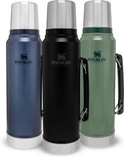 Stanley The Legendary Classic Bottle 1,00L - Thermosfles - Matte Black -Barbecue Series Winkel 951x1200 2
