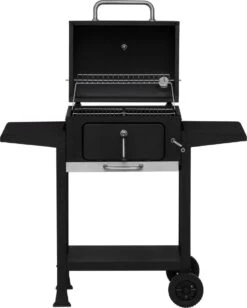 Mustang Laguna Houtskool Barbecue - Zwart - Barbecue - Verstelbaar Kolenrooster -Barbecue Series Winkel 963x1200
