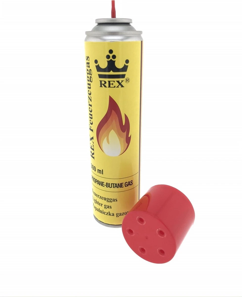 Hofftech Universeel Aanstekergas Propaan - Butaan Gas - 300 ml Hofftech Universeel Aanstekergas Propaan - Butaan Gas - 300 Ml -Barbecue Series Winkel