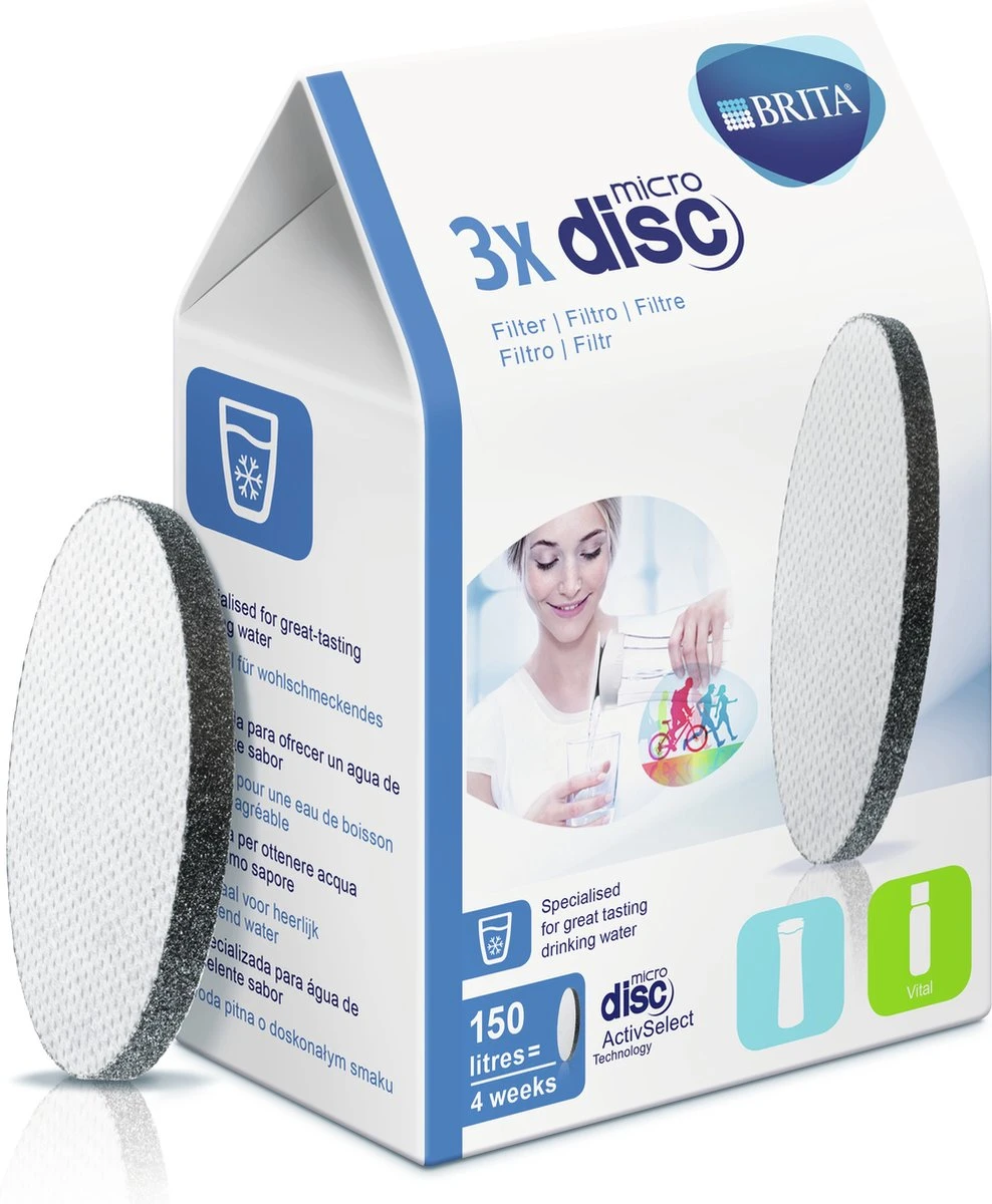 BRITA - Waterfilterpatroon MicroDisc 3-Pack BRITA - Waterfilterpatroon MicroDisc 3-Pack -Barbecue Series Winkel